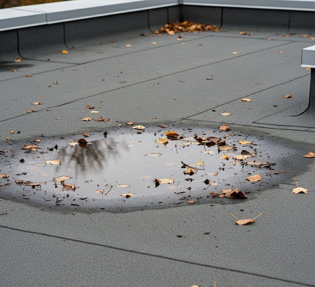 Daklekkage In Herfst Leiderdorp