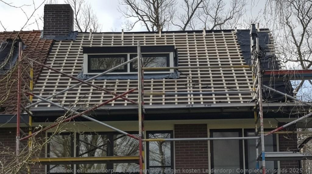 Dakpannen Vervangen Kosten Leiderdorp